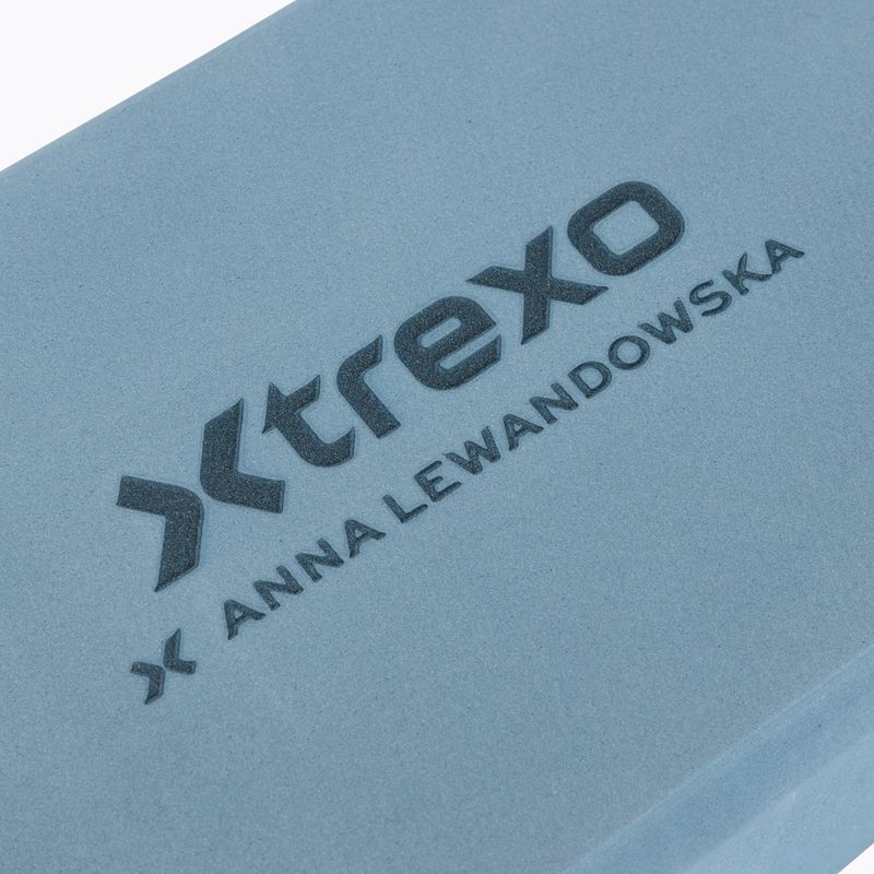 Kostka do jogi XTREXO x Anna Lewandowska niebieski 6