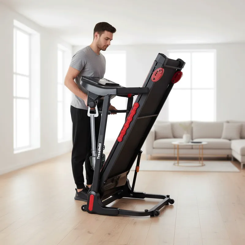 Bieżnia elektryczna XTREXO X110+ z masażerem czarna 15