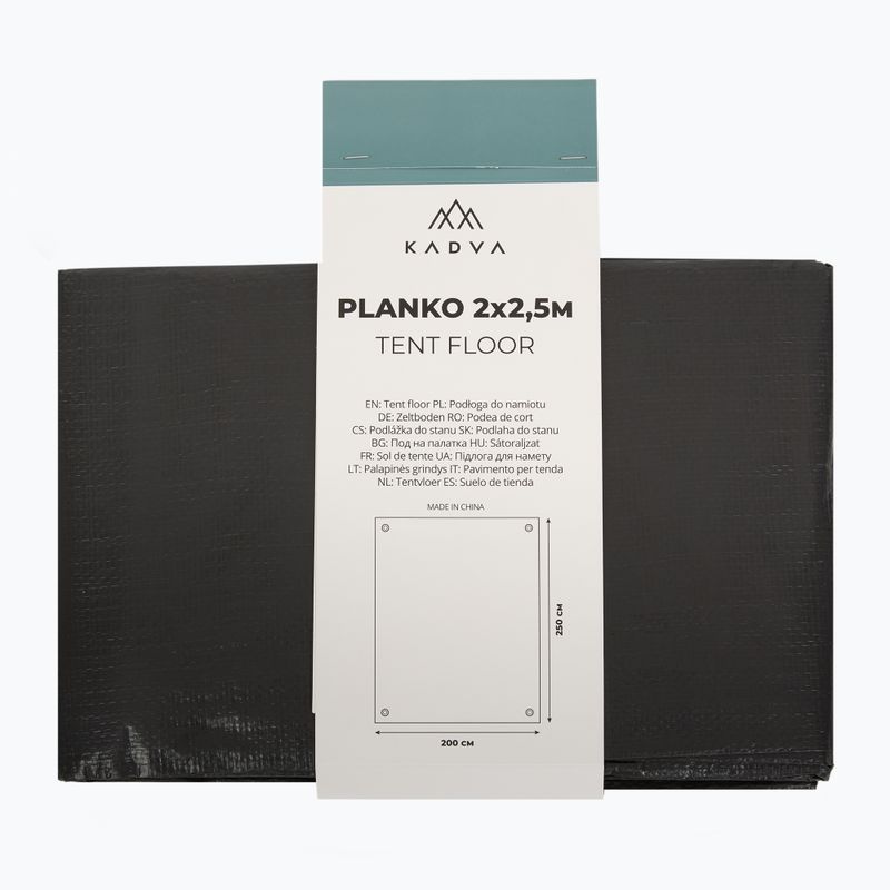 Podłoga do namiotu Kadva Planko 2 x 2,5 m 2