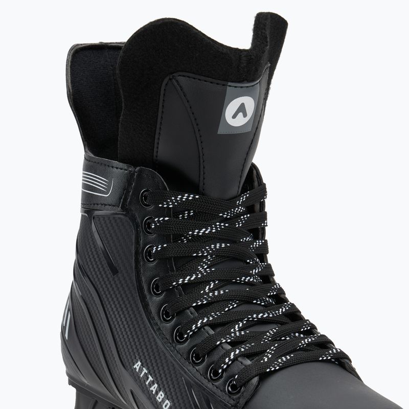 Łyżwy hokejowe dziecięce ATTABO Frazer II regulowane czarny 3