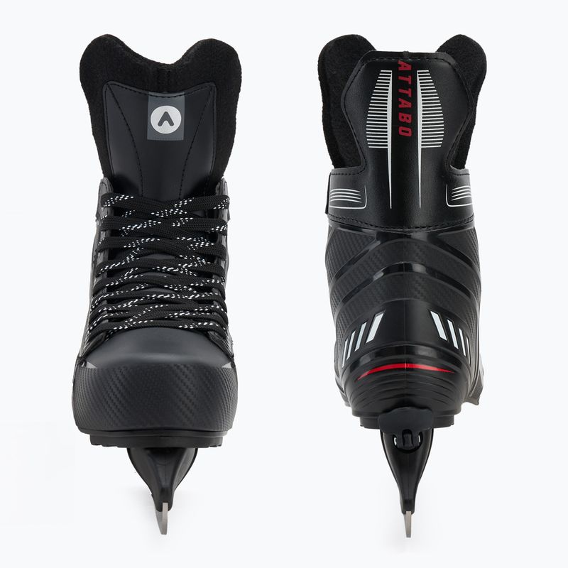 Łyżwy hokejowe dziecięce ATTABO Frazer II regulowane czarny 7