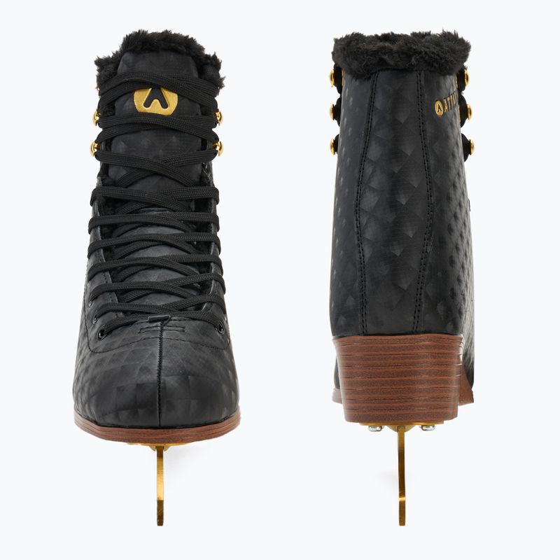 Łyżwy figurowe damskie ATTABO Lukso czarny 3