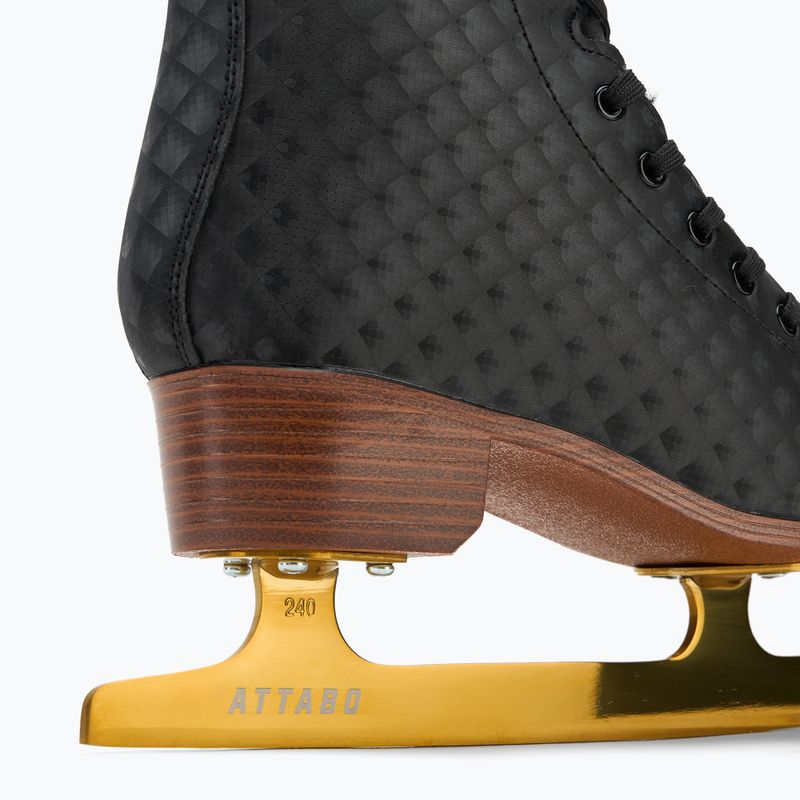 Łyżwy figurowe damskie ATTABO Lukso czarny 4