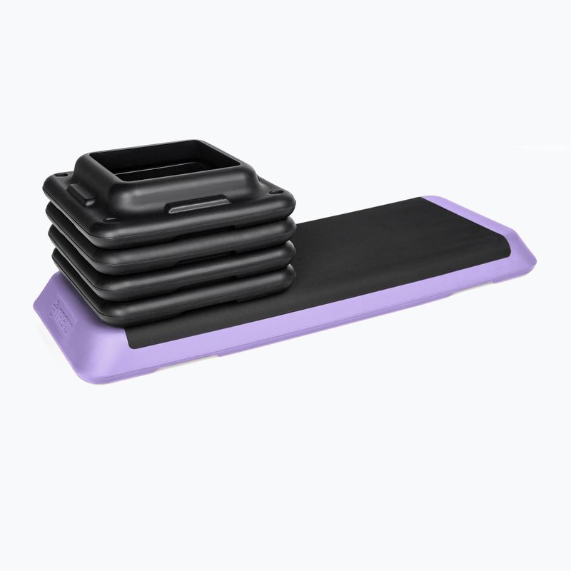 Step do aerobiku TREXO Aerobic max stability fioletowy 7