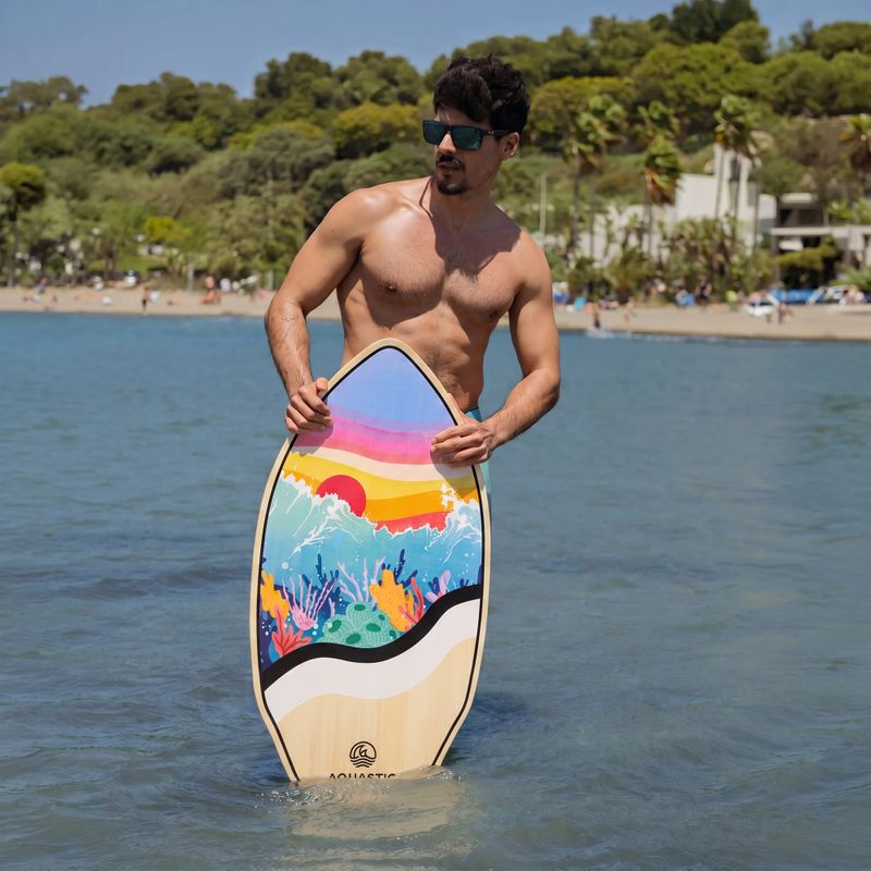Deska skimboardowa AQUASTIC Lagune 39" kolorowy 5
