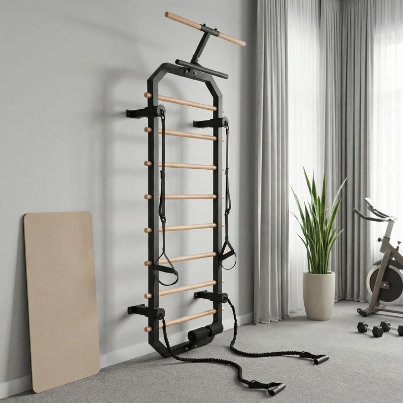 Drabinka gimnastyczna XTREXO MULTICORE PRO czarny 3