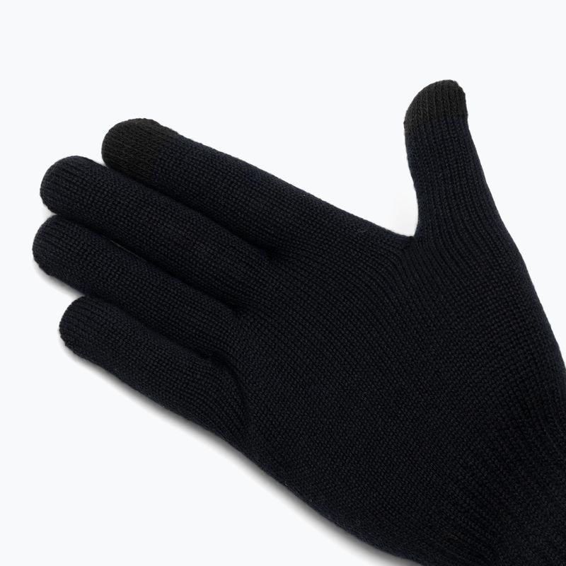 Rękawiczki WOOLCANO GLV1102 100% wełna czarny 4