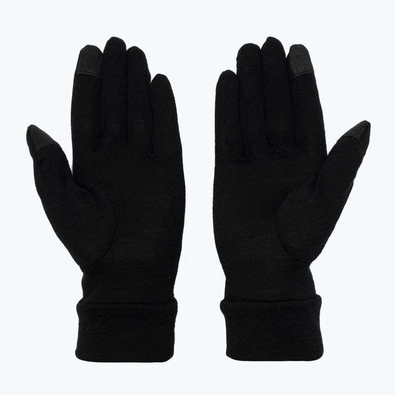 Rękawiczki dziecięce WOOLCANO GLV1104 100% merino czarny 3