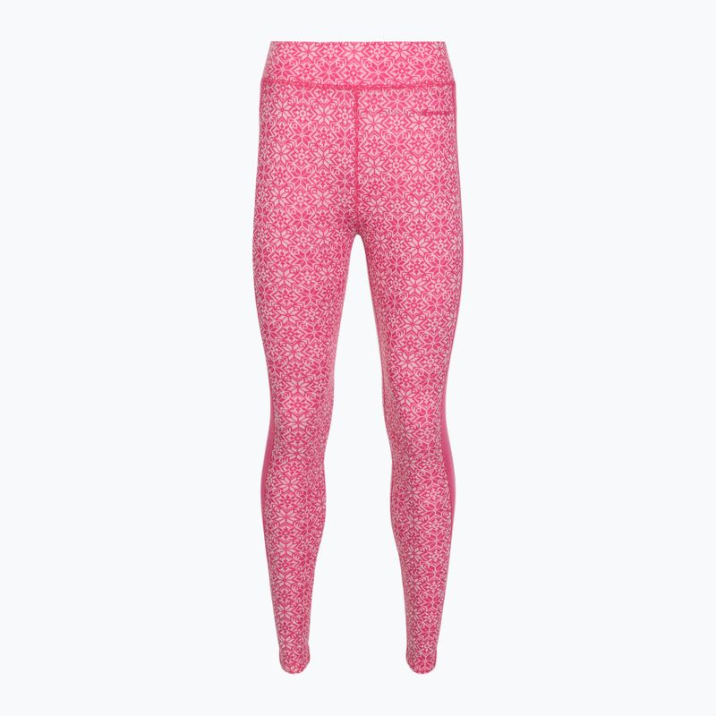 Komplet bielizny termoaktywnej damskiej WOOLCANOSET1121 100% merino różowy 8