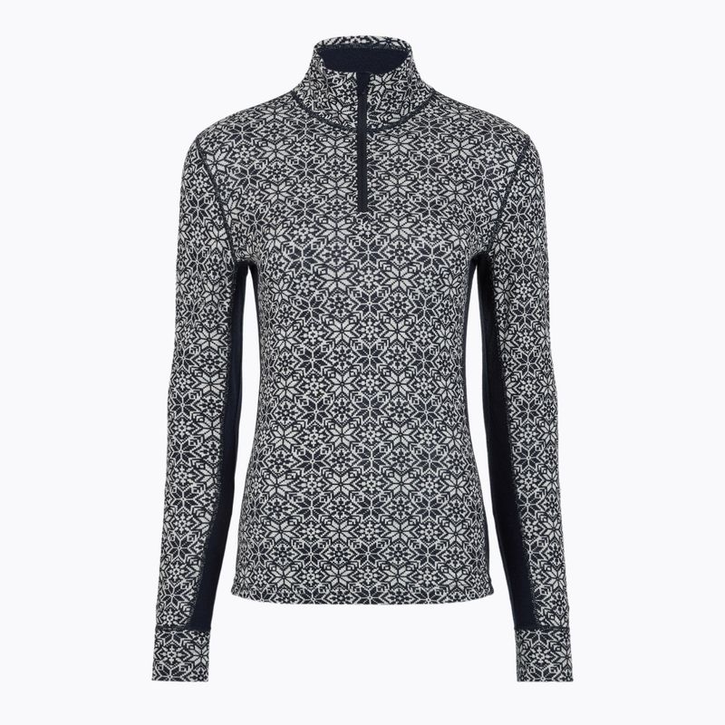 Komplet bielizny termoaktywnej damskiej WOOLCANOSET1121 100% merino granatowy 3