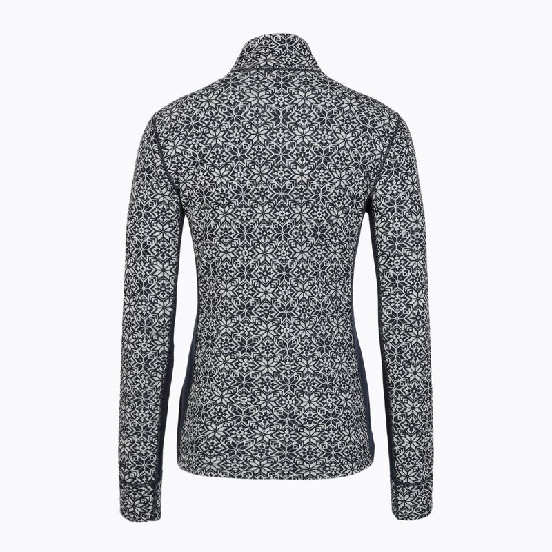 Komplet bielizny termoaktywnej damskiej WOOLCANOSET1121 100% merino granatowy 4