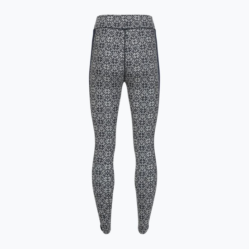 Komplet bielizny termoaktywnej damskiej WOOLCANOSET1121 100% merino granatowy 9