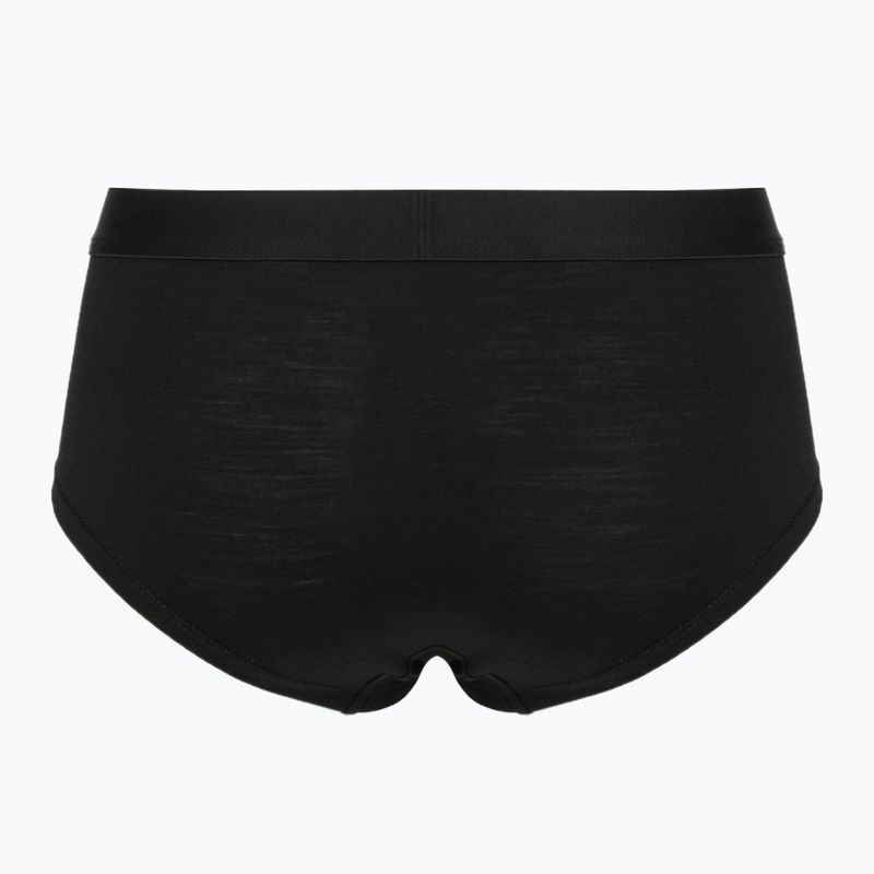Bokserki damskie WOOLCANO SHT1110 merino czarny 2