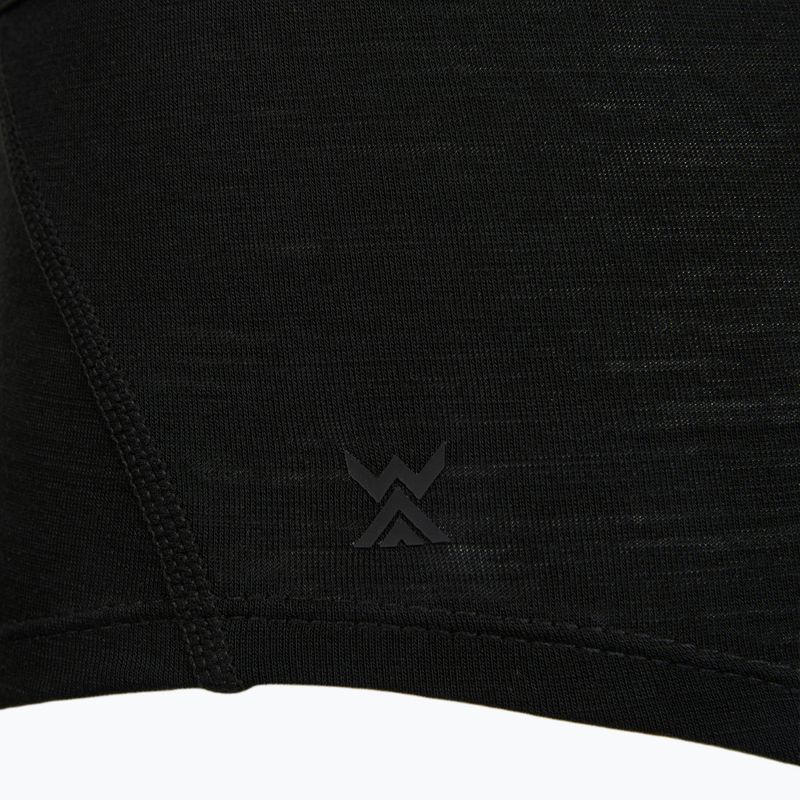 Bokserki damskie WOOLCANO SHT1110 merino czarny 4