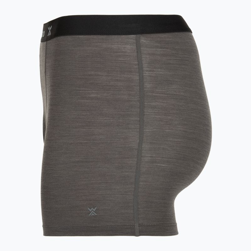 Bokserki męskie WOOLCANO SHT1113 merino szary 3