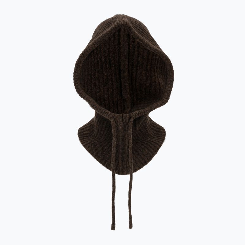 Kominiarka damska WOOLCANO BAL1118 merino brązowy 2