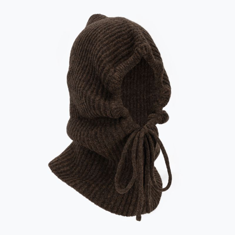 Kominiarka damska WOOLCANO BAL1118 merino brązowy 3