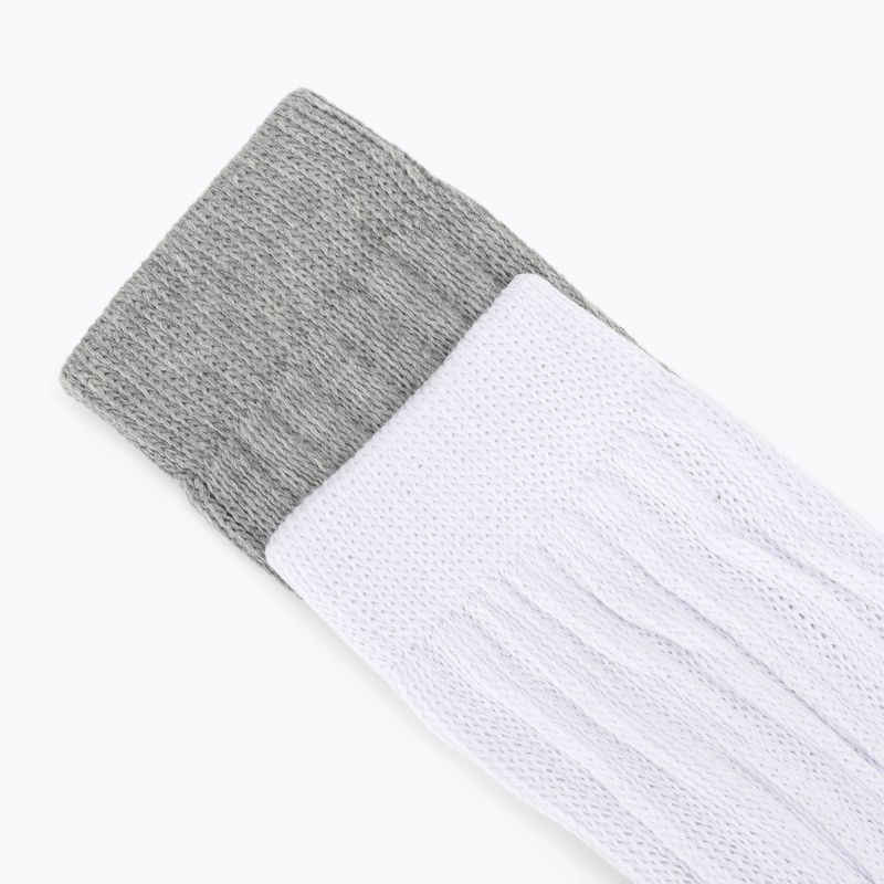 Skarpety damskie XTREXO PILATI ANTI-SLIP 2-PACK biały 4