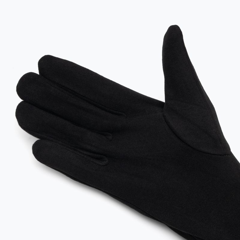 Rękawiczki piłkarskie dzieciece OneTeam BALEY GLOVES czarny 4