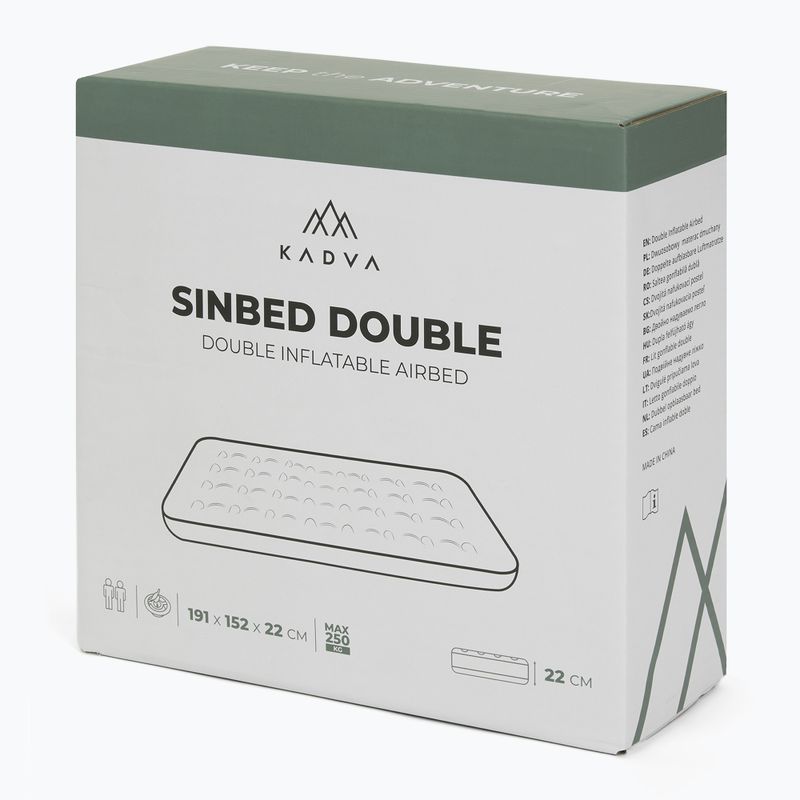 Materac dmuchany KADVA Sinbed Double granatowy 8