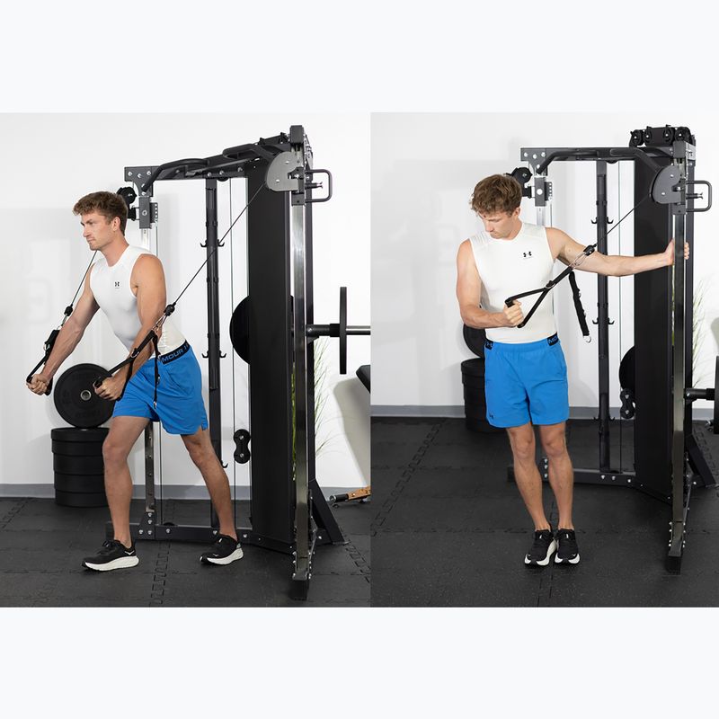 Brama treningowa TREXO Odys czarny 3