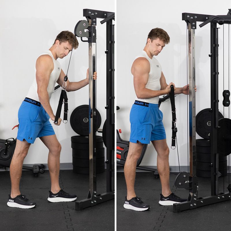 Brama treningowa TREXO Odys czarny 5