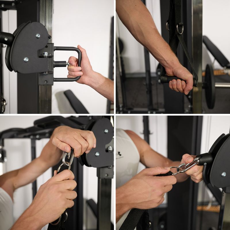 Brama treningowa XTREXO Odys czarny 8