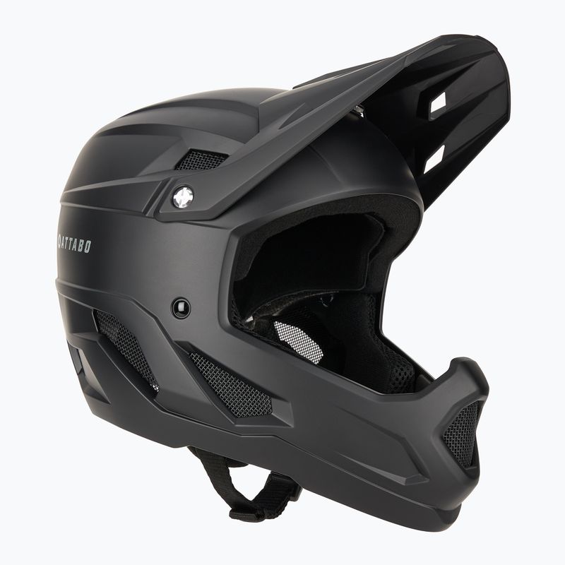 Kask rowerowy ATTABO State 1.0 full face czarny 2