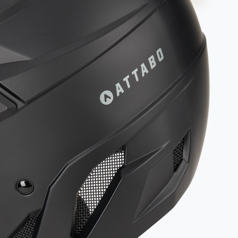 Kask rowerowy ATTABO State 1.0 full face czarny 9