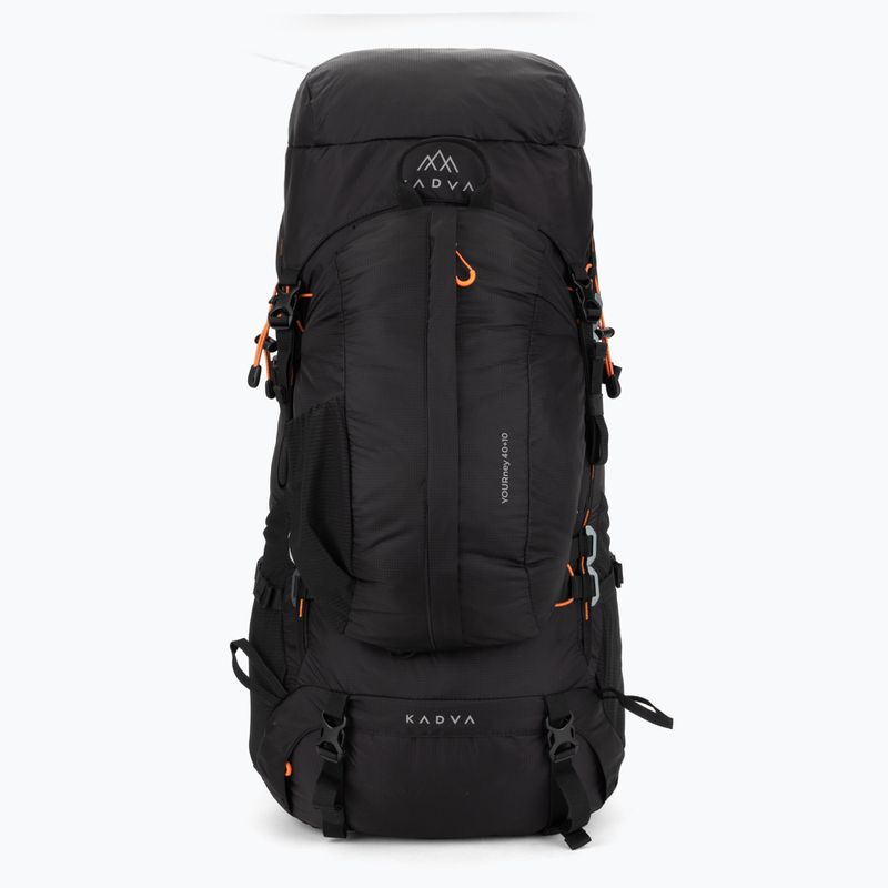 Plecak turystyczny KADVA YOURney 40 l +10 l czarny