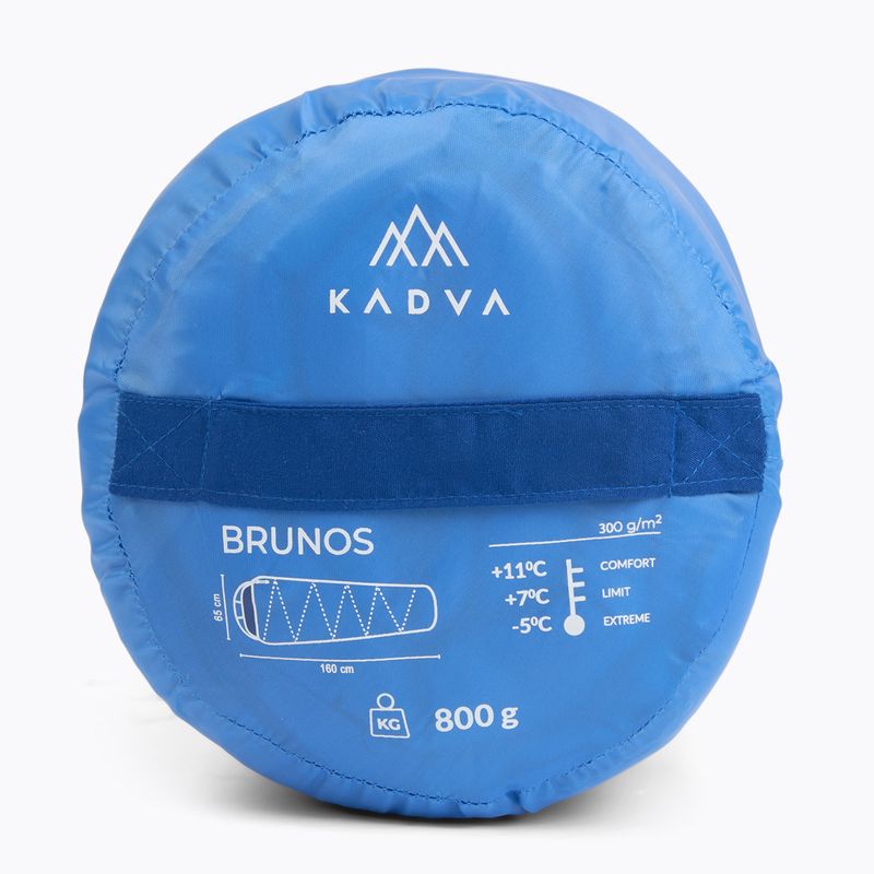 Śpiwór dziecięcy KADVA Brunos niebieski 12