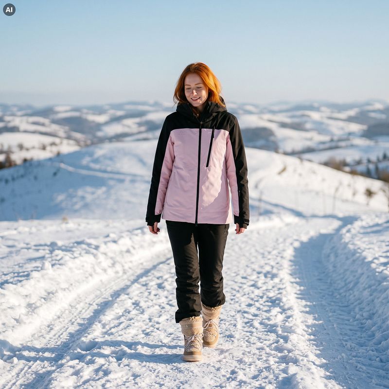 Śniegowce damskie KADVA RYA HG WP WMNS brązowy 7