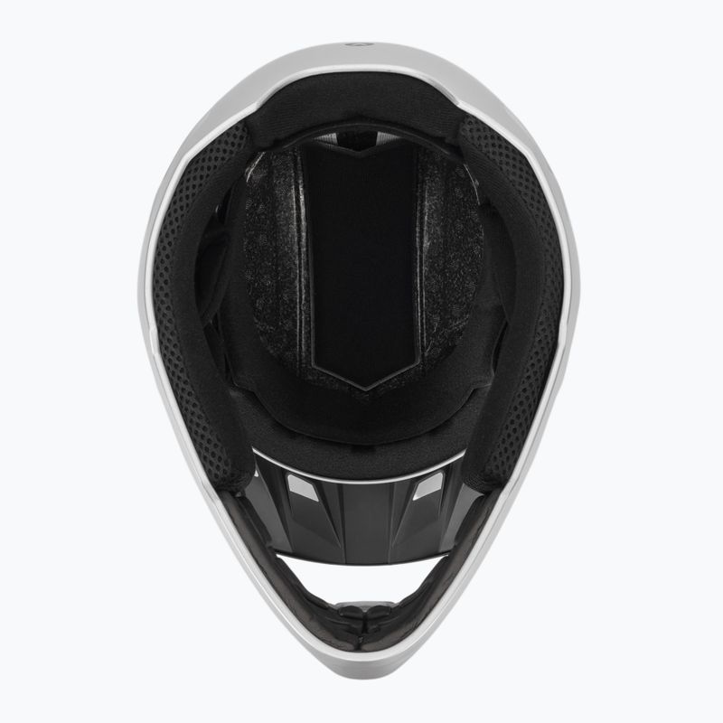 Kask rowerowy ATTABO State 1.0 full face srebrny 5