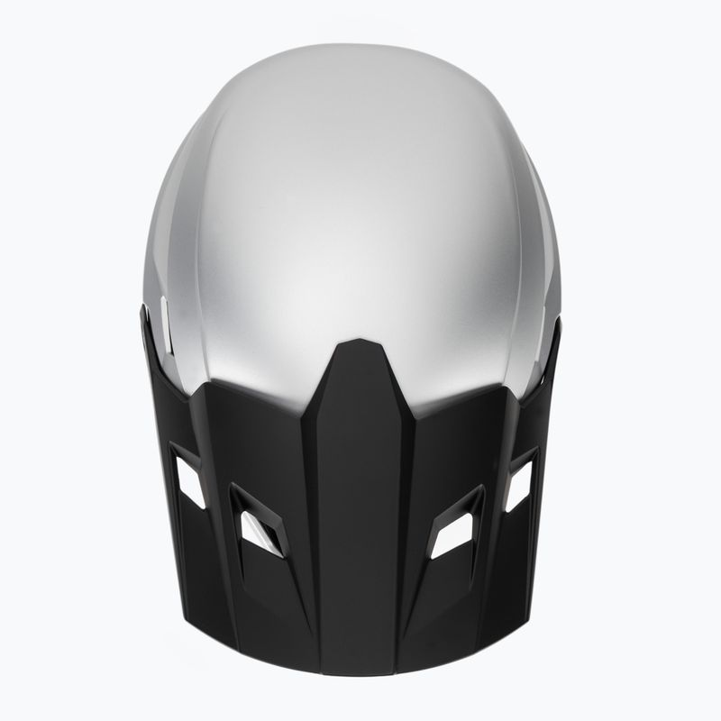 Kask rowerowy ATTABO State 1.0 full face srebrny 6