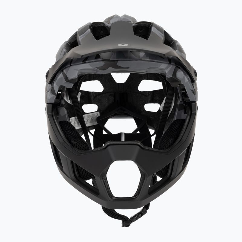 Kask rowerowy ATTABO  State 2.0 full face szary 2