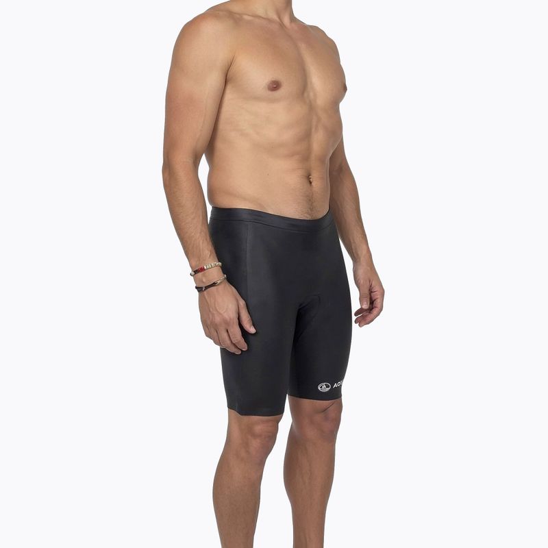 Spodenki neoprenowe męskie AQUASTIC OceanFlex 5/3 mm GLIDE SKIN czarny 5