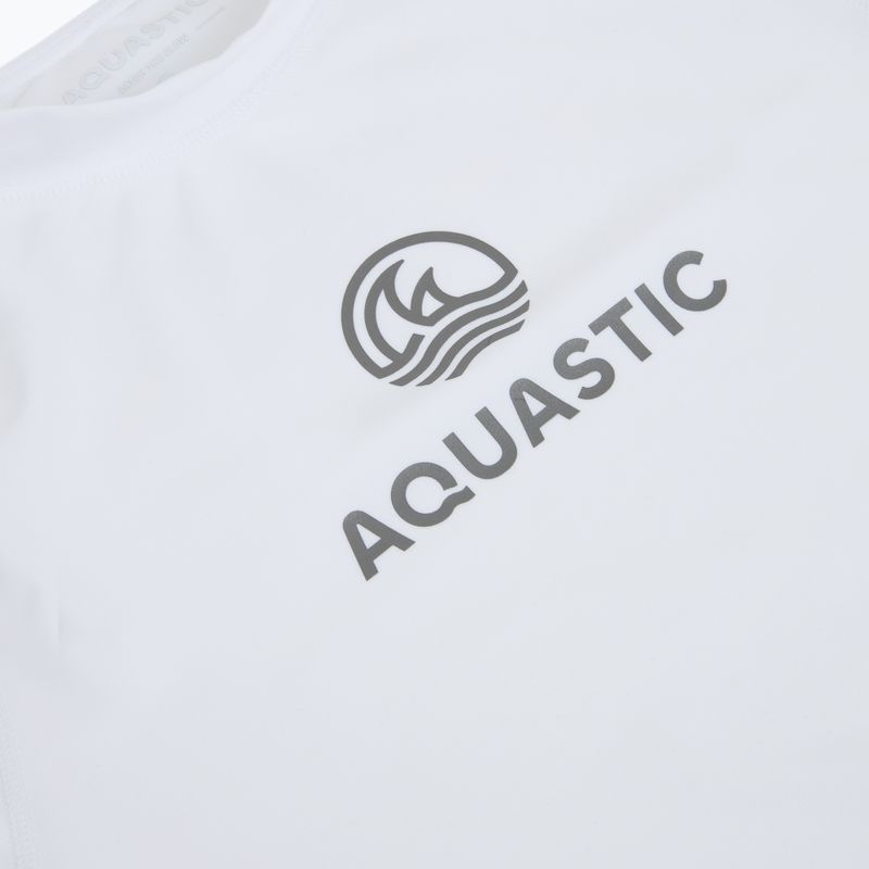 Koszulka damska AQUASTIC Rimos WMNS UV 50+ UPF biały 3