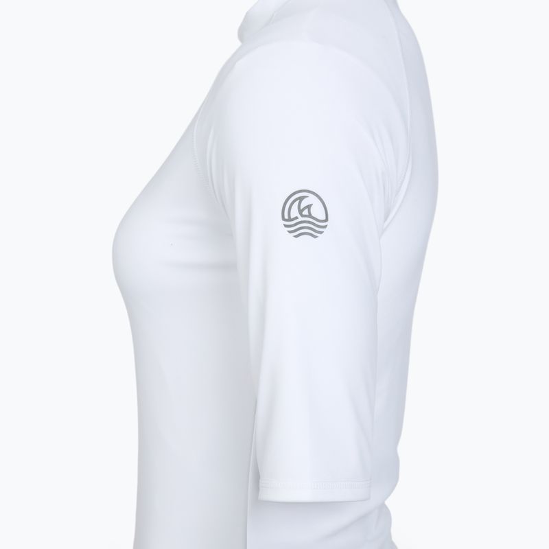 Koszulka damska AQUASTIC Rimos WMNS UV 50+ UPF biały 5