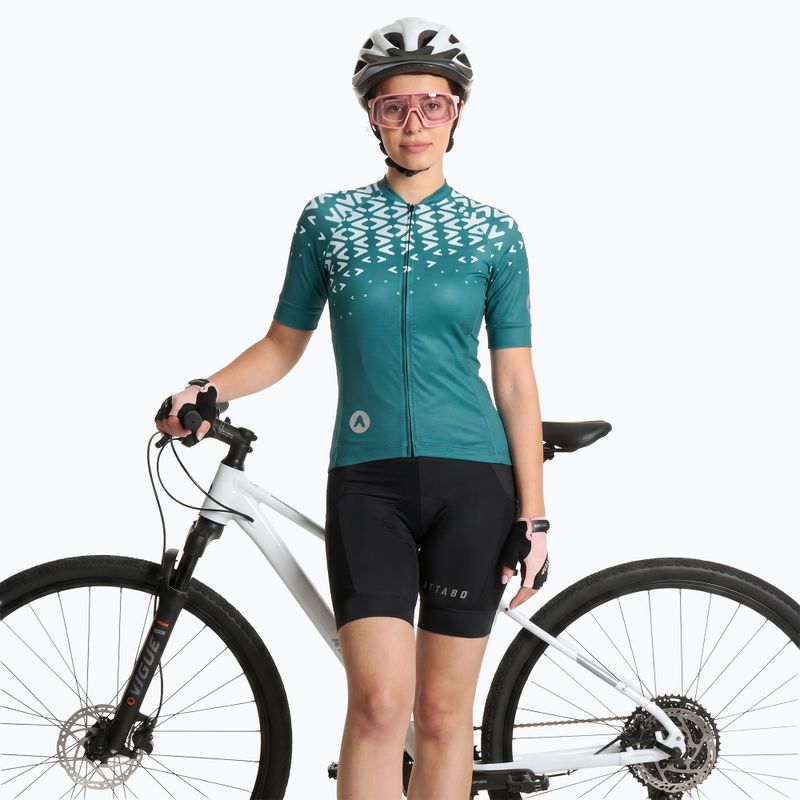 Koszulka rowerowa damska ATTABO Tevi WMNS zielony 6