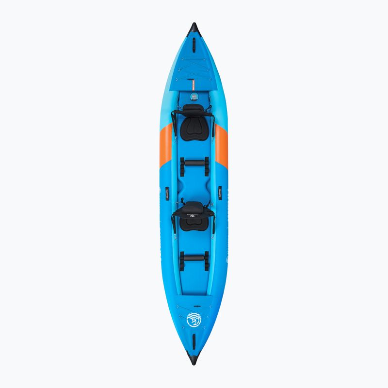 Kajak pompowany 2-osobowy AQUASTIC Cortez 13'5" 410 cm niebieski 2
