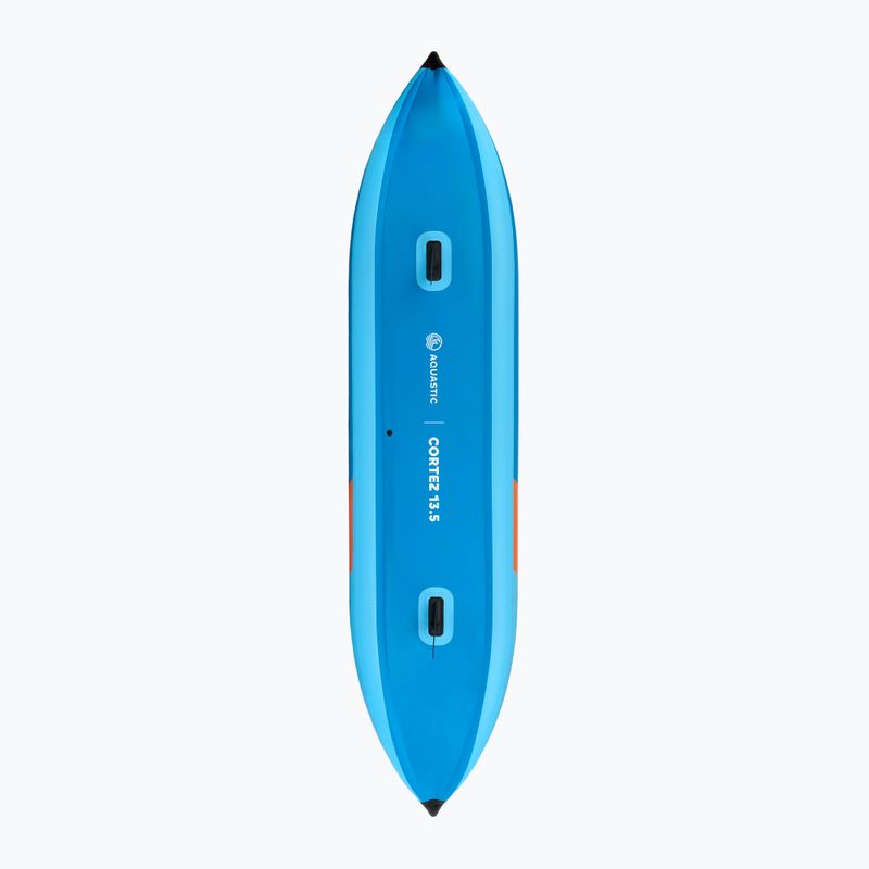 Kajak pompowany 2-osobowy AQUASTIC Cortez 13'5" 410 cm niebieski 3