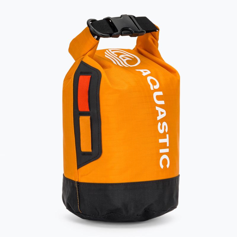 Worek wodoszczelny AQUASTIC Dry Bag 8 l Nylon/TPU pomarańczowy 3