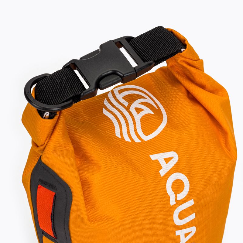 Worek wodoszczelny AQUASTIC Dry Bag 8 l Nylon/TPU pomarańczowy 5