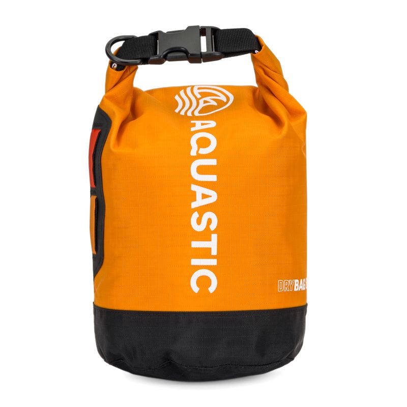 Worek wodoszczelny AQUASTIC Dry Bag 8 l Nylon/TPU pomarańczowy 9