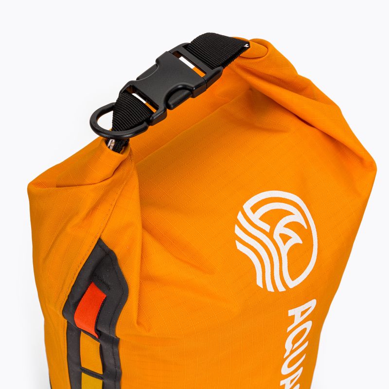 Worek wodoszczelny AQUASTIC Dry Bag 20 l Nylon/TPU pomarańczowy 4