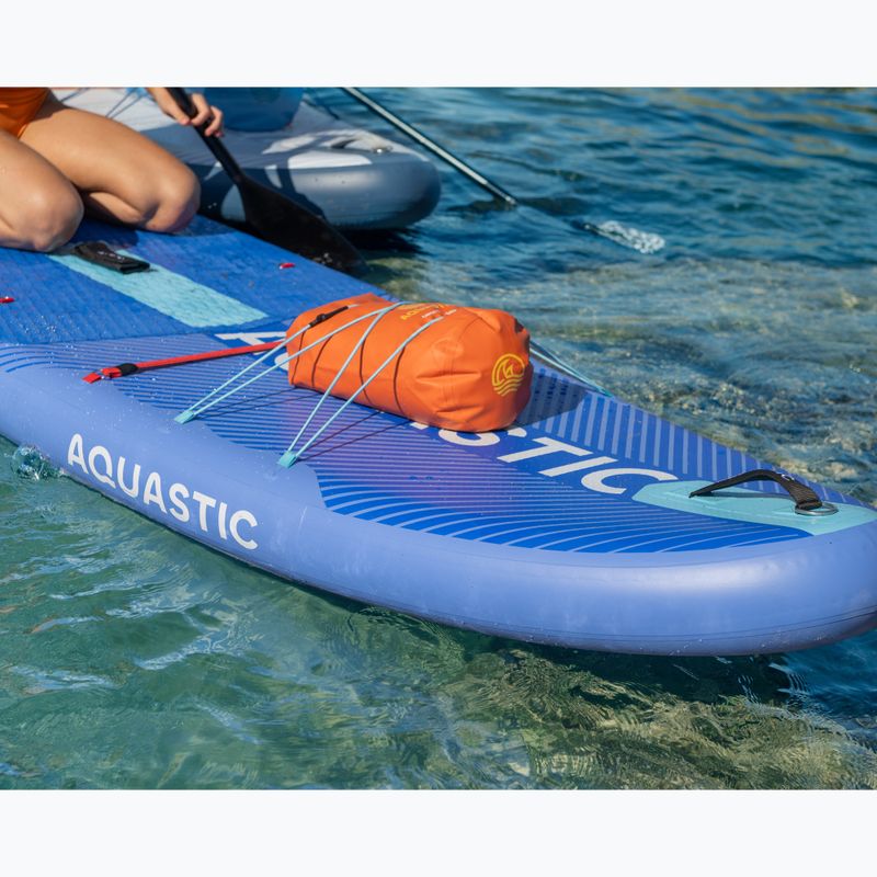 Worek wodoodporny AQUASTIC Dry Bag 13 l pomarańczowy 8