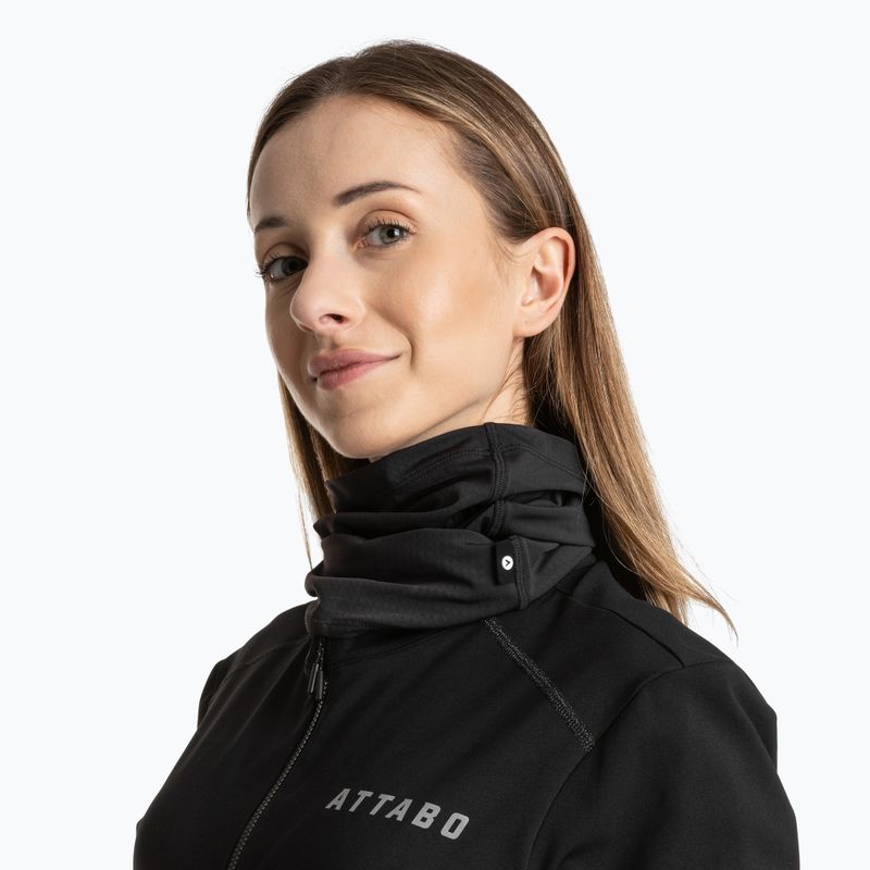 Komin rowerowy ATTABO LOREEF MULTIFUNCTIONAL BAND ocieplany czarny 5