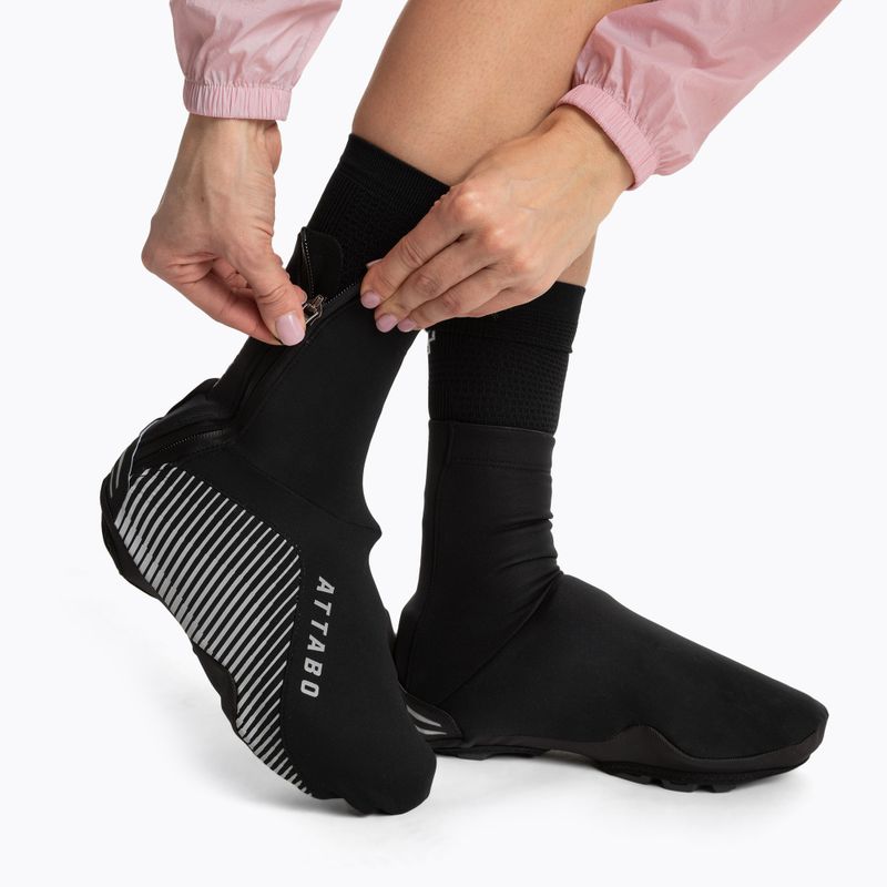 Ochraniacze na buty rowerowe ATTABO DEFENSE MAX PRO czarny 3