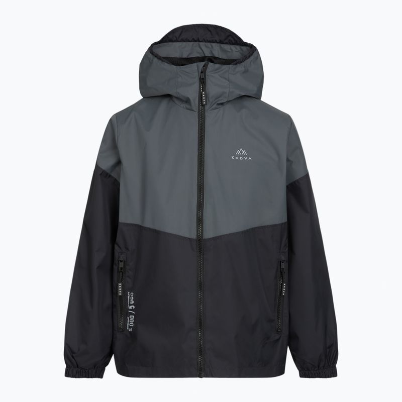 Kurtka przeciwdeszczowa dziecięca KADVA Fory Jrb szary