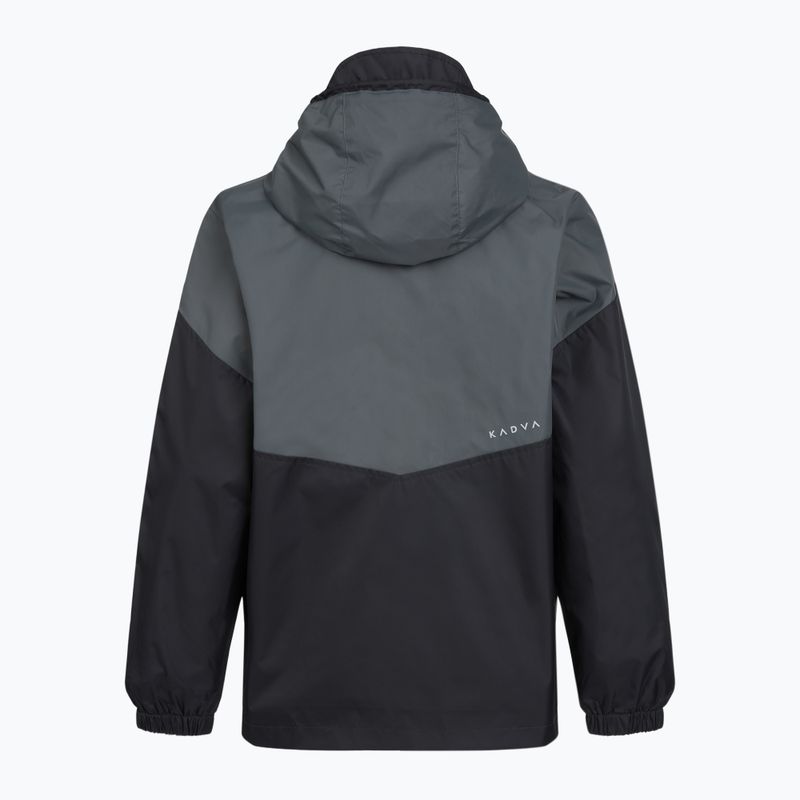 Kurtka przeciwdeszczowa dziecięca KADVA Fory Jrb szary 2